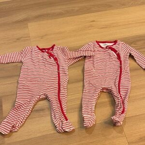 Red Striped Kids Onesies (2)